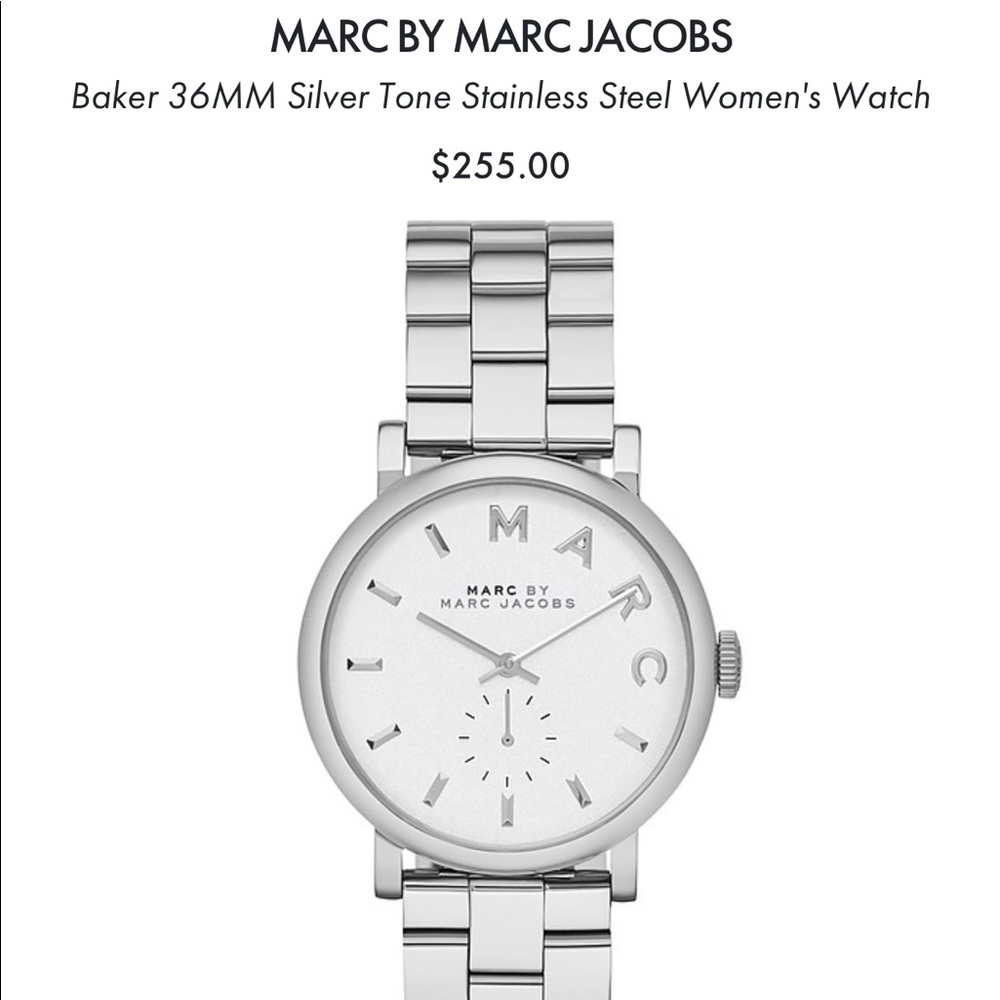 MARC by Marc Jacobs 36 MM watch.